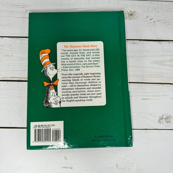 Dr. Seuss Childrens Book Bundle One Fish Two Fish, Hop On Pop, Green Eggs & Ham - Picture 10 of 11
